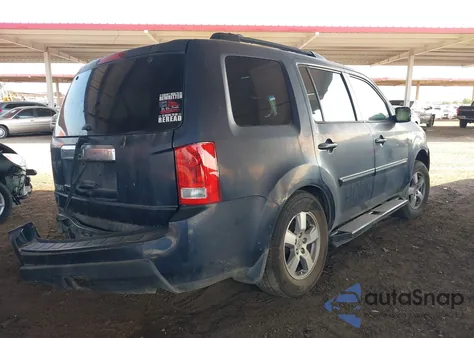 2010 Honda Pilot Ex-L from USA, damaged, VIN 5FNYF3H58AB020373
